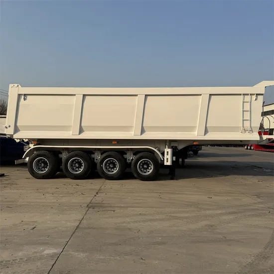 Rimorchio ribaltabile posteriore/posteriore/ribaltabile da 2/3/4 assi da 60 tonnellate, 70 tonnellate e 80 tonnellate con telone elettrico per il trasporto di arenaria, minerali e minerali