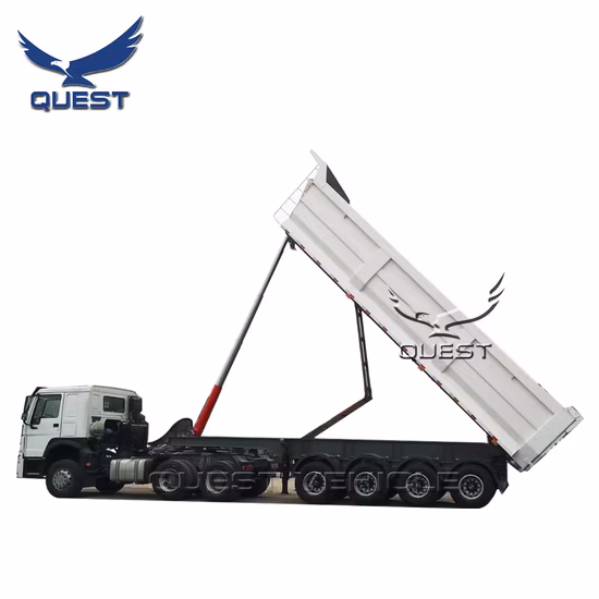 Rimorchio ribaltabile a 4 assi/Rimorchio ribaltabile/Rimorchio ribaltabile/Rimorchio per autocarro pesante
