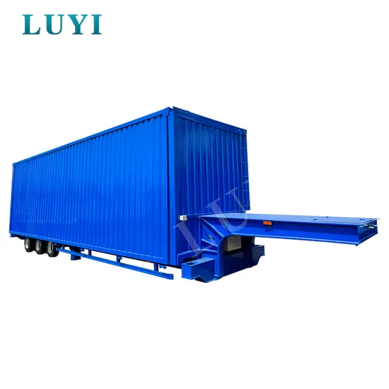 Rimorchio semirimorchio con sponda laterale completamente attrezzato per uso generale Luyi Brand, rimorchio con sponda laterale completa, rimorchio con sponda laterale completa da 40 piedi
