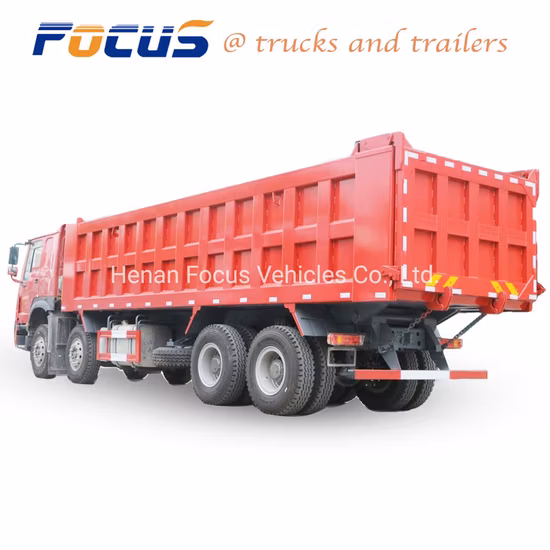 Prezzo di fabbrica Cnhtc HOWO/FAW/Shacman/JAC/Foton/Iveco/Isuzu 8*4 6*4 Autocarro con cassone ribaltabile
