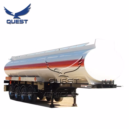 4 assi 30000/40000/50000/70000 litri di olio/carburante/diesel/benzina/greggio/acqua/latte trasporto serbatoio in acciaio al carbonio inossidabile/autocisterna semirimorchio a buon prezzo