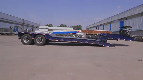 Rimorchio per camion per carichi alla rinfusa a 2 assi, 3 assi e 4 assi, lungo 12,5 metri, 13 metri, 14 metri, ribassato, ribassato, rimorchi per carichi pesanti