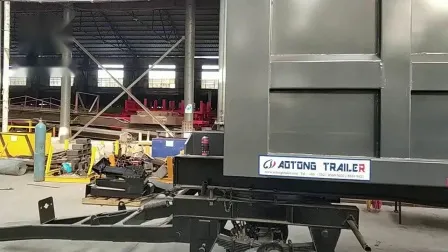 Rimorchio completo con barra di traino e recinzione per carichi, 2 assi con pannello laterale/rimorchio agricolo completo